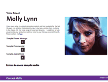 Tablet Screenshot of mollylynn.com